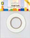 Foam tape op rol 1 mm