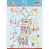 CD11476 3D cutting sheet - Yvonne Creations - Bubbly Girls - Party - Let's have fun