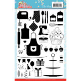 YCCS10057 Clear Stamps - Yvonne Creations - Bubbly Girls - Party