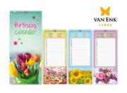 bloemen verjaardagskalender 2