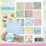 Dit 15,2 x 15,2 cm Paperpack bevat 23 dubbelzijdig bedrukte vellen in 16 verschillende motieven die prachtig aansluiten bij de andere producten van de collectie.