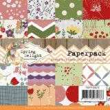Dit 15,2 x 15,2 cm Paperpack bevat 23 dubbelzijdig bedrukte vellen in 16 verschillende motieven die prachtig aansluiten bij de andere producten van de collectie.